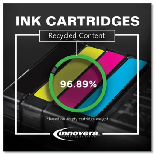 Innovera Remanufactured 300/700 Page-Yield Replacement High-Yield Ink for 950XL/951 (C2P01FN) - Black/Cyan/Magenta/Yellow