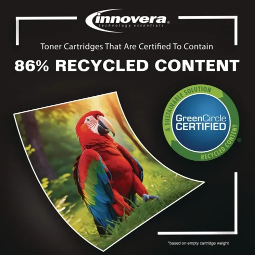 Innovera Remanufactured Yellow Toner Replacement for CC532A #304A 2800 Page-Yield
