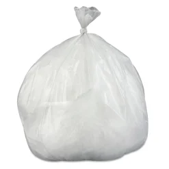 Inteplast Group 30 gal. 0.58 mil 30 in. x 36 in. Low-Density Commercial Can Liners - Clear (25 Bags/Roll, 10 Rolls/Carton)