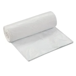 Inteplast Group 30 Gallon .7 mil 30 in. x 36 in. Low Density Can Liner - White (200/Carton)