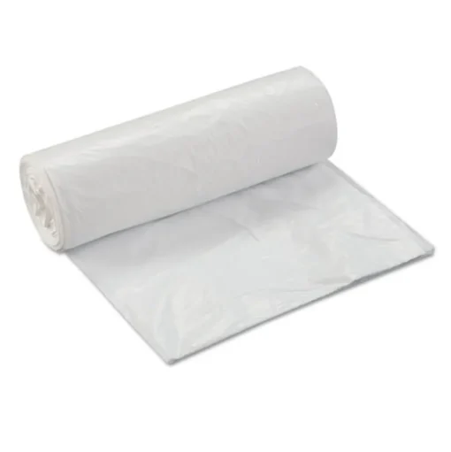 Inteplast Group 30 Gallon .7 mil 30 in. x 36 in. Low Density Can Liner - White (200/Carton)
