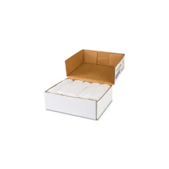 Inteplast Group Draw-Tuff 38 in. x 28.5 in. 1 mil, 23 Gallon, Draw-Tape Can Liners - Natural (6/Carton)