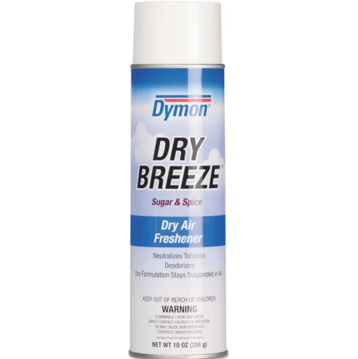 ITW Dymon Dry Breeze 10 oz. Aerosol Air Freshener Spray - Sugar and Spice (12/Carton)