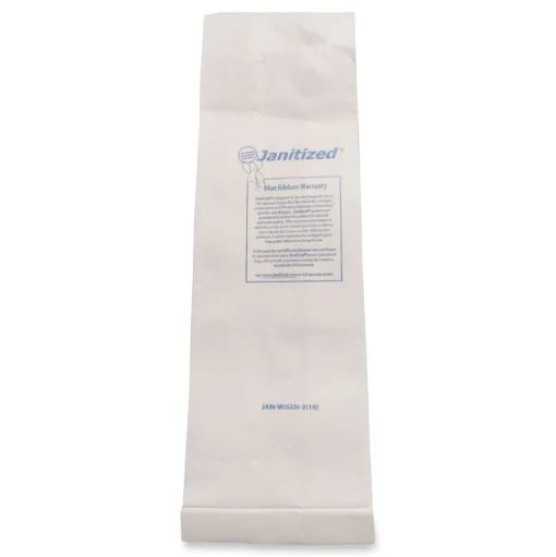 Janitized Vacuum Filter Bags Designed to Fit Windsor Sensor S/S2/XP/Versamatic Plus (100/Carton)