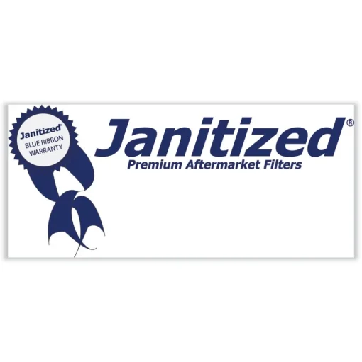 Janitized Vacuum Filter Bags Designed to Fit Windsor Sensor S/S2/XP/Versamatic Plus (100/Carton)