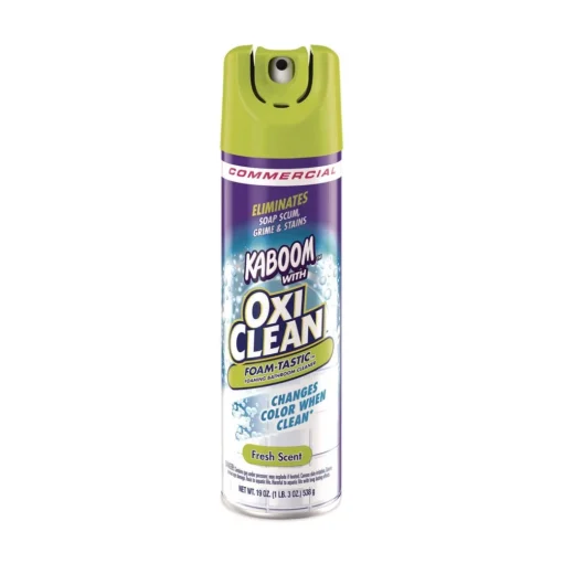 Kaboom 57037-00071 19 oz. Spray Can Foamtastic Bathroom Cleaner - Fresh Scent (8/Carton)