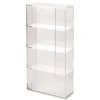 Kantek 10.5 in. x 4 in. x 21.25 in. Quad Glove Dispenser - Clear