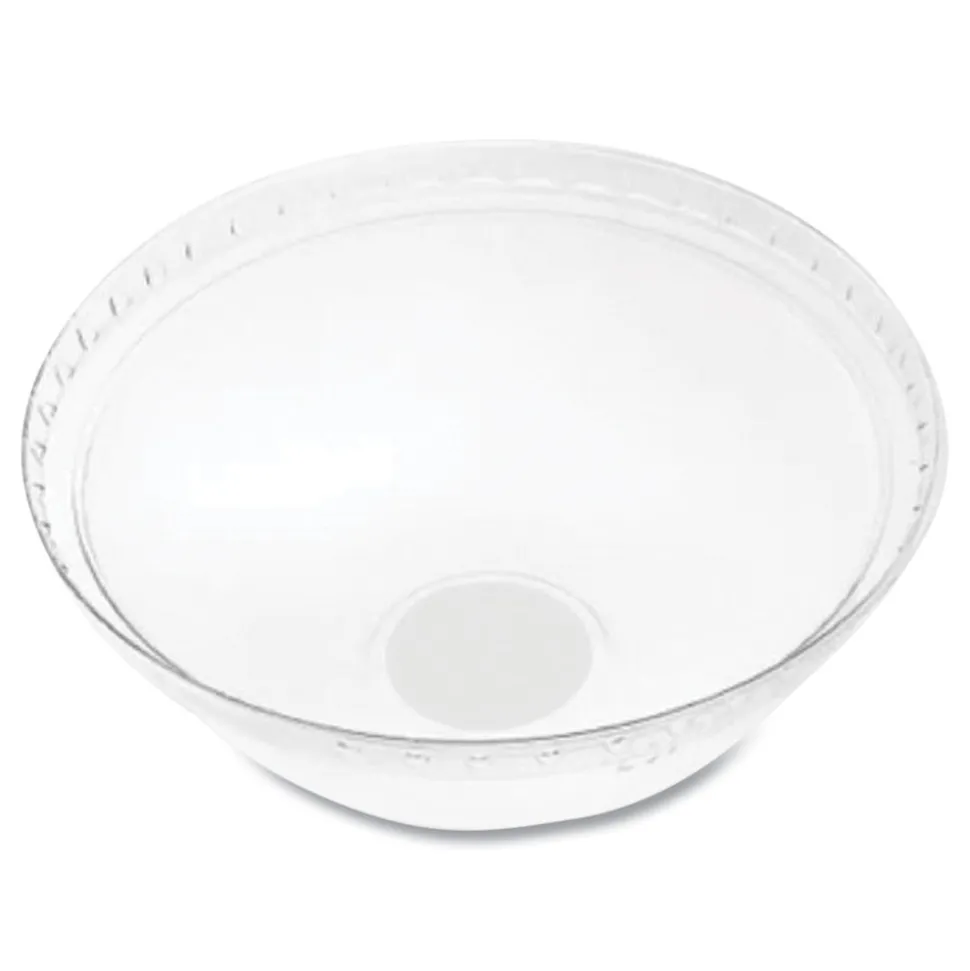 Karat 32 oz. Cold Cup Dome PET Plastic Lids - Clear (500/Carton)