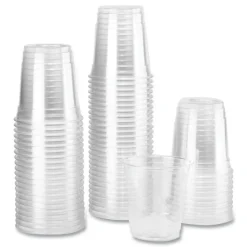 Karat C-KC8 8 oz. PET Plastic Cups - Clear (1000/Carton)