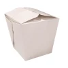 Kari-Out 3.63 in. x 3 in. x 3.5 in. 26 oz. Paper Food Pail - White (400/Carton)
