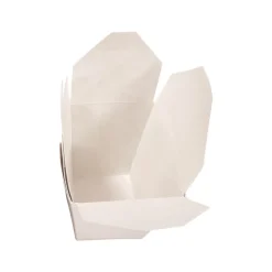 Kari-Out 3.63 in. x 3 in. x 3.5 in. 16 oz. Paper Food Pail - White (400/Carton)