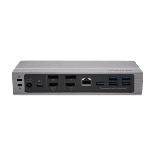Kensington SD5600T Thunderbolt 3 and USB-C Dual 4K Hybrid Docking Station - Black/Silver