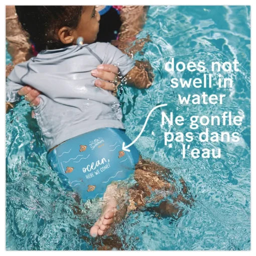 Kimberly-Clark 24 lbs. to 34 lbs. Little Swimmers - Size 4/Blue (8/Carton)