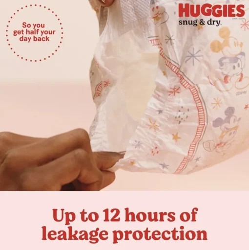 Kimberly-Clark Snug and Dry 22 lbs. to 37 lbs. Diapers - Size 4 (148/Carton)