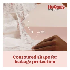 Kimberly-Clark Sung and Dry 27 lbs. and Up Diapers - Size 5 (132/Carton)