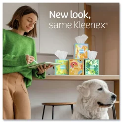 Kleenex 54271 Soothing Lotion 3-Ply Facial Tissue - White (1620/Carton)