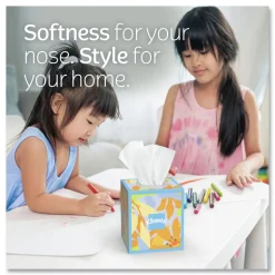 Kleenex 54271 Soothing Lotion 3-Ply Facial Tissue - White (1620/Carton)