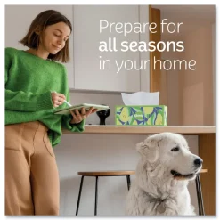 Kleenex 54303 Trusted Care 2-Ply Facial Tissue - White (12/Carton)