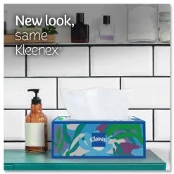 Kleenex 54303 Trusted Care 2-Ply Facial Tissue - White (12/Carton)