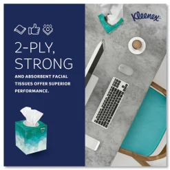 Kleenex Boutique 2-Ply Facial Tissue - White (95 Sheets/Box)