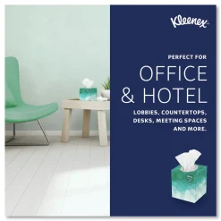 Kleenex Boutique 2-Ply Facial Tissue - White (95 Sheets/Box, 6 Boxes/Pack)