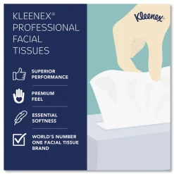 Kleenex Boutique 2-Ply Facial Tissue - White (95 Sheets/Box, 6 Boxes/Pack)