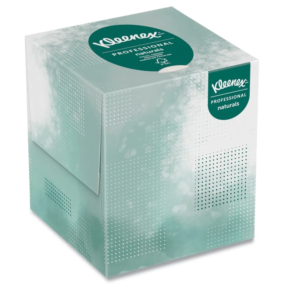Kleenex 2-Ply Naturals Facial Tissue - White (1 Box)