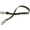 Klein Tools 5.67 ft. Positioning Strap with 6-1/2 in. Snap Hook - Brown