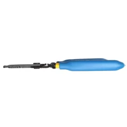 Klein Tools 7.4 in. Solid and Stranded Copper Wire Stripper and Cutter - Blue/Yellow