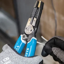 Klein Tools Klein-Kurve 8-20 AWG Heavy-Duty Wire Stripper or Cutter or Crimper Multi Tool