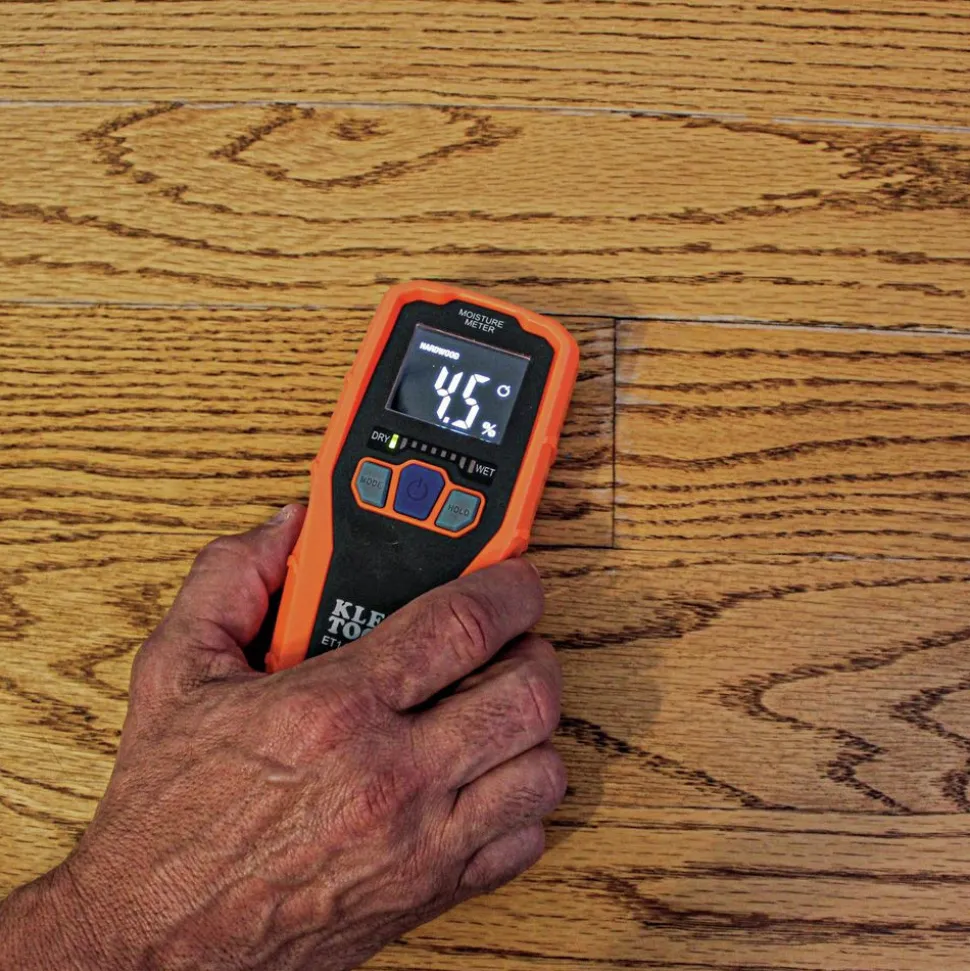 Klein Tools Pinless Moisture Meter for Drywall, Wood, and Masonry