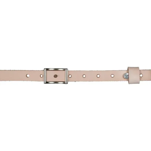 Klein Tools Soft Leather Work Belt Suspenders - One Size, Light Brown