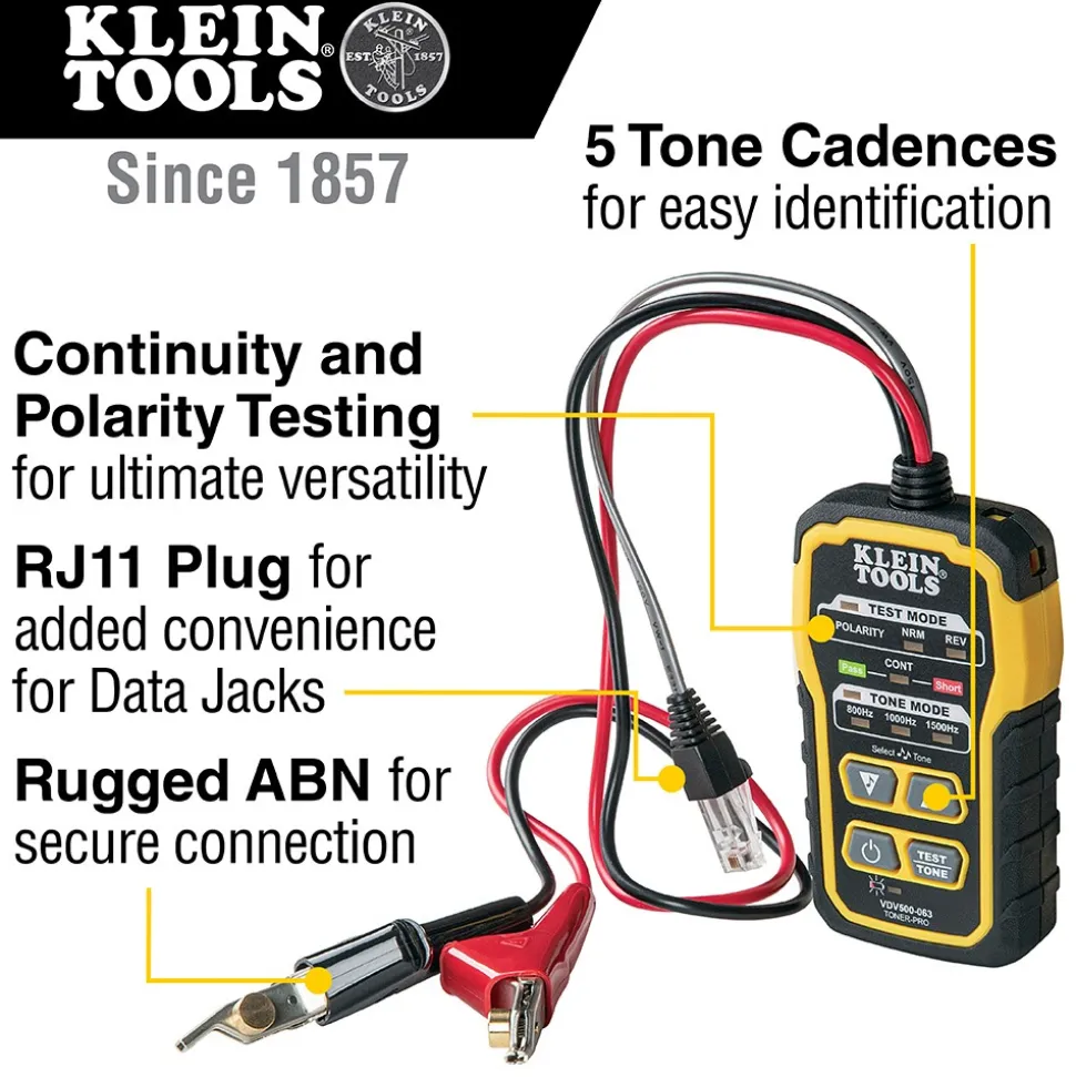 Klein Tools Toner-Pro Cordless Wire Tracer Tone Generator