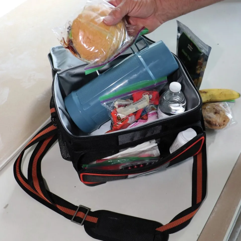 Klein Tools Tradesman Pro 12 Qt. 4-Compartment Insulated Lunch Box/Cooler