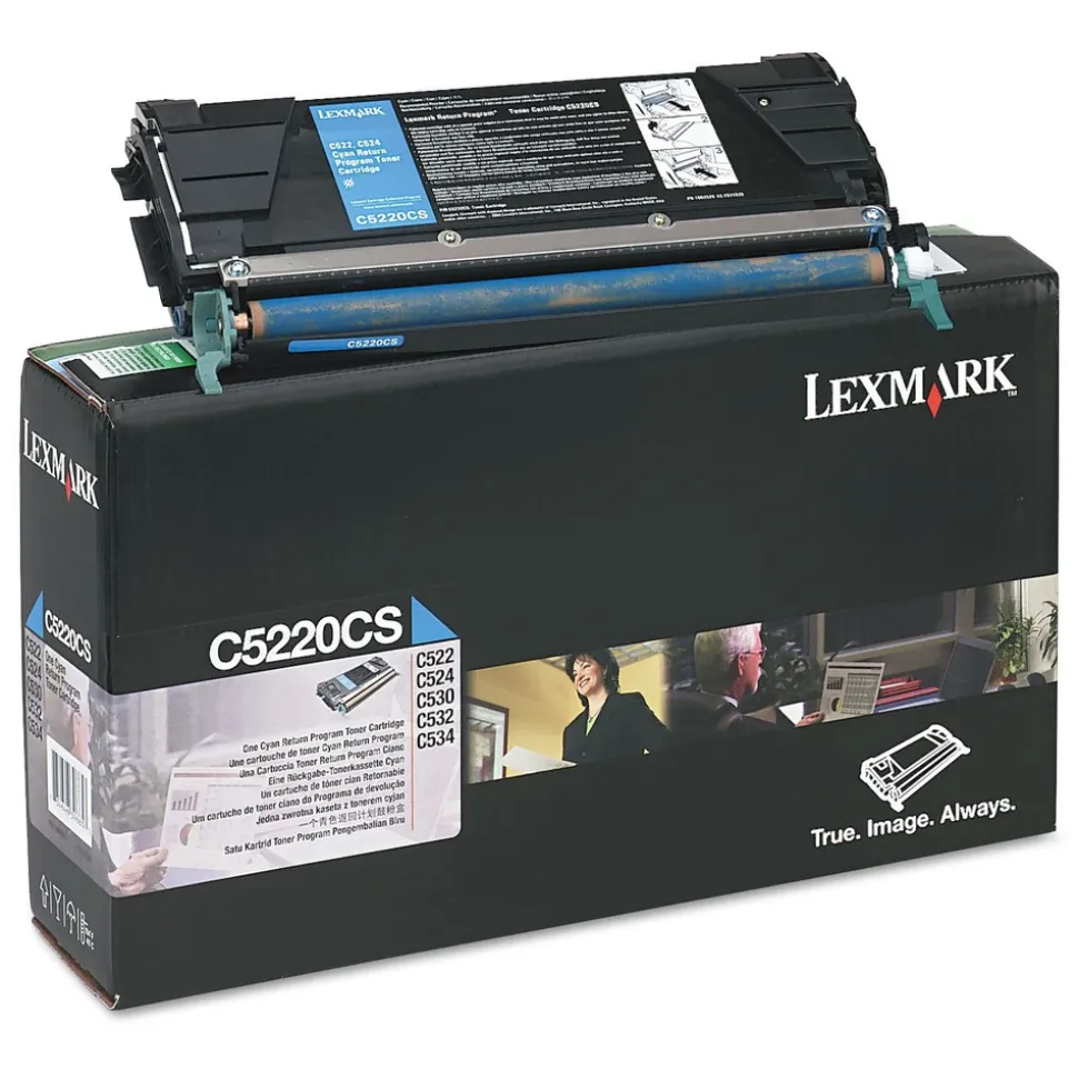 Lexmark 3000 Page-Yield Return Program Toner - Cyan