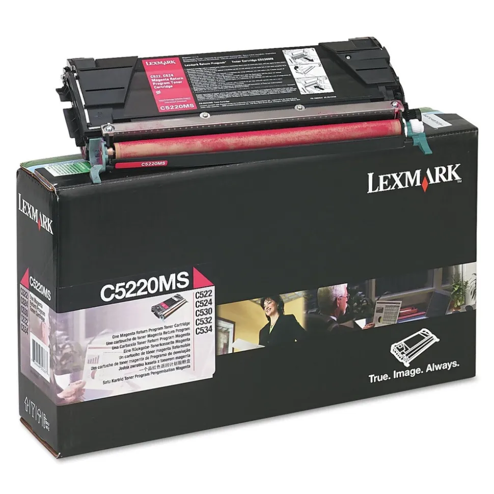 Lexmark Return Program 3000 Page-Yield Toner Cartridge for C522/C524/C53X - Magenta