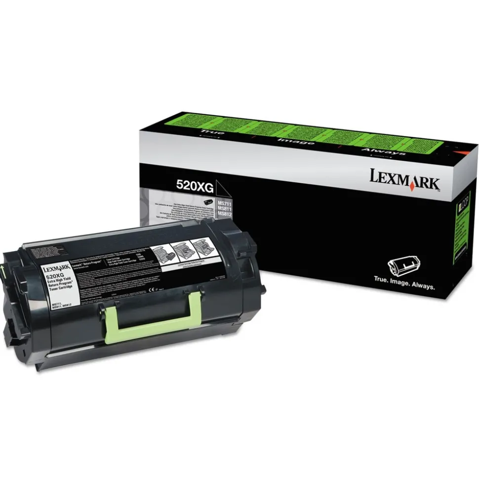 Lexmark Return Program 45000 Page-Yield Toner Cartridge - Black