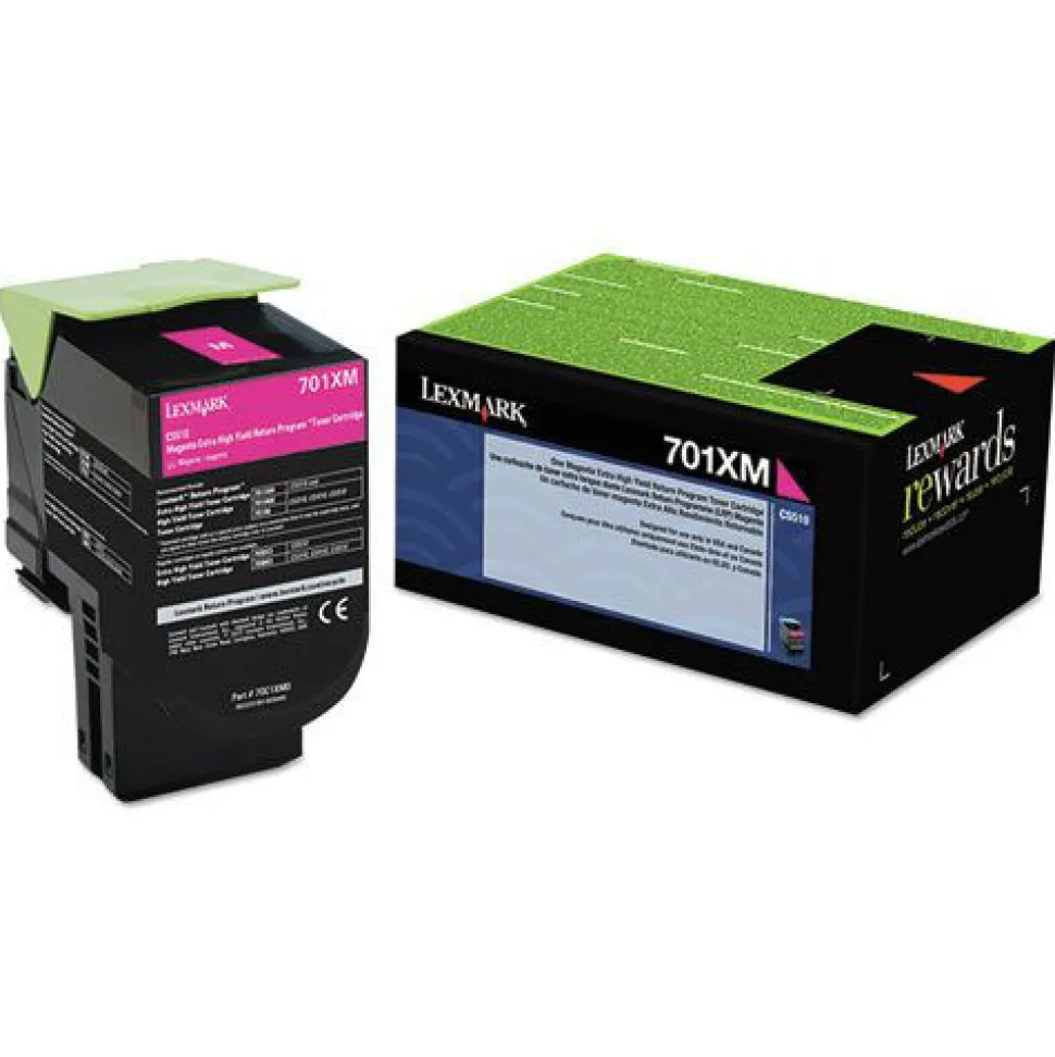 Lexmark Return Program 4,000 Page-Yield Extra High-Yield Toner - Magenta