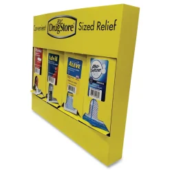 Lil' Drugstore Plastic Case Single-Dose Medicine Dispenser - Yellow