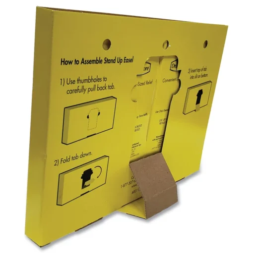 Lil' Drugstore Plastic Case Single-Dose Medicine Dispenser - Yellow
