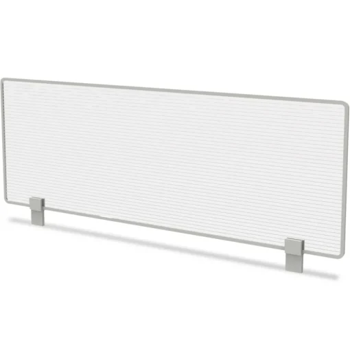 Linea Italia Trento Line 47.13 in. x 1.75 in. x 15.5 in. Polycarbonate Dividing Panel - Translucent