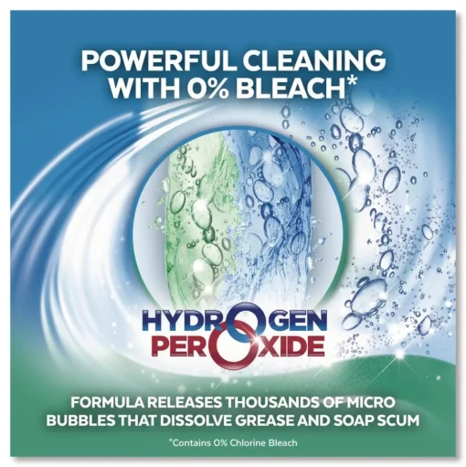 LYSOL Brand 19200-99828 Bathroom Cleaner with Hydrogen Peroxide Cool Spring Breeze 32 oz Trigger Spray Bottle (12/Carton)