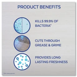 LYSOL Brand 10.75 oz. Bottle Clean and Fresh Multi-Surface Disinfectant Cleaner - Sparkling Lemon and Sunflower Essence (20/Carton)