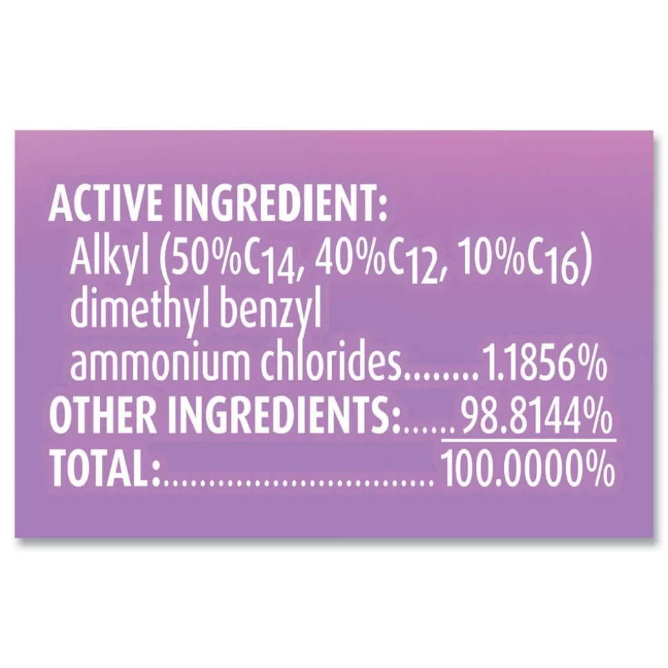 LYSOL Brand 144 oz. Bottle Clean and Fresh Multi-Surface Disinfectant Cleaner - Lavender and Orchid Essence