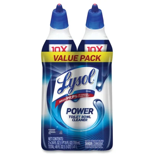 LYSOL Brand 24 oz. Disinfectant Toilet Bowl Cleaner - Atlantic Fresh (2/Pack)