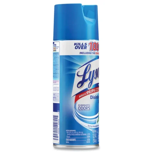 LYSOL Brand 12.5 oz. Liquid Disinfectant Spray - Spring Waterfall Scent