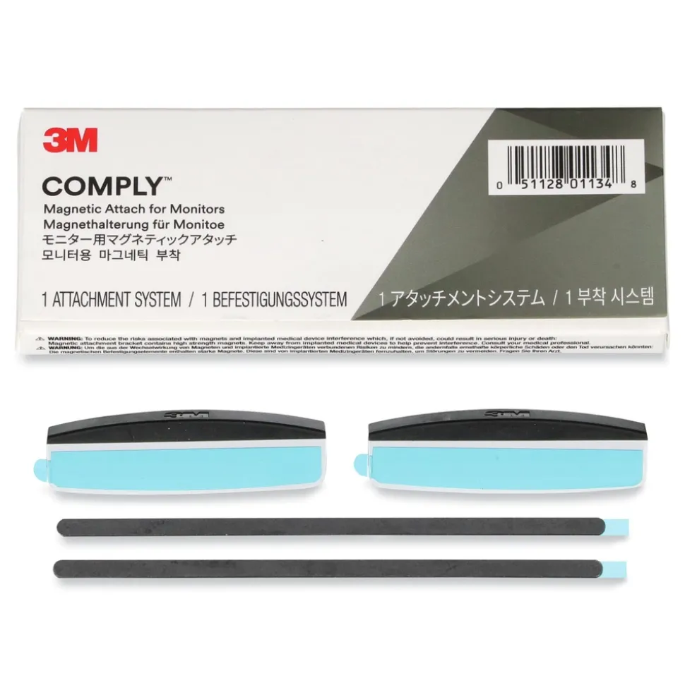 3M 16:10 Aspect Ratio Comply Magnetic Attach Privacy Filter for 24 in. Widescreen Flat Panel Monitor