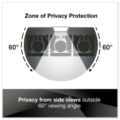 3M 16:9 Aspect Ratio Comply Magnetic Attach Privacy Filter for 24 in. Widescreen Flat Panel Monitor