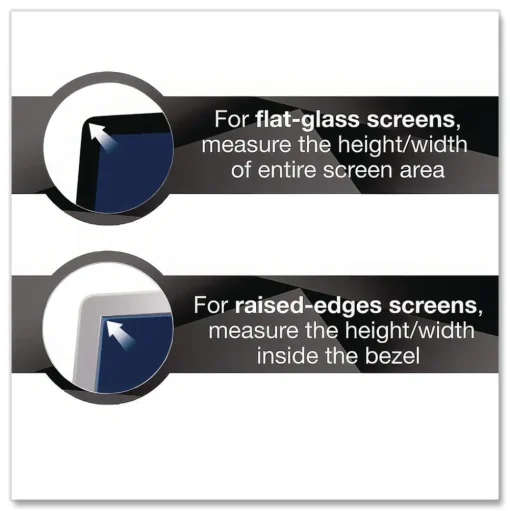 3M 16:9 Aspect Ratio Frameless Blackout Privacy Filter for 23 in. Widescreen Flat Panel Monitor