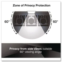 3M 16:9 Aspect Ratio Frameless Blackout Privacy Filter for 27 in. Widescreen Flat Panel Monitor